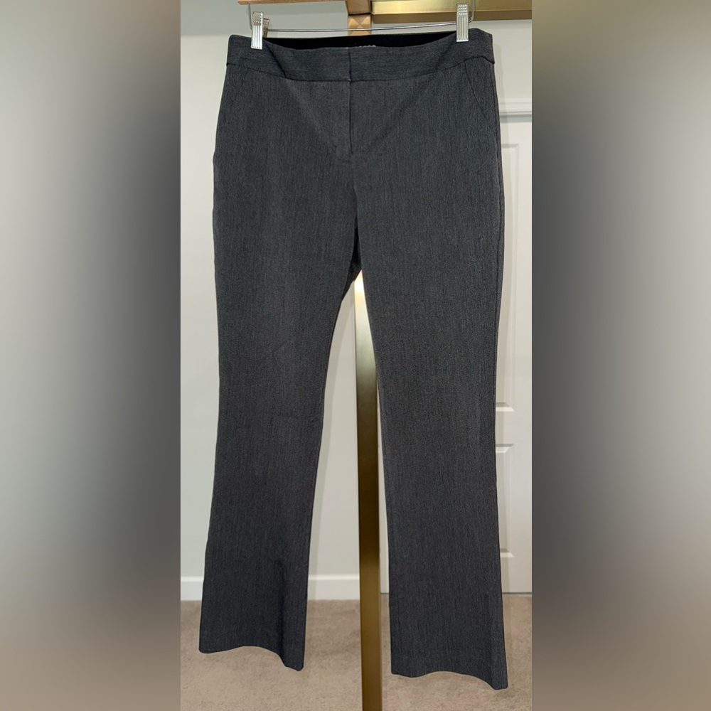 Express  Woman’s Charcoal Grey Columnist Barely Boot Size 8s/8/c